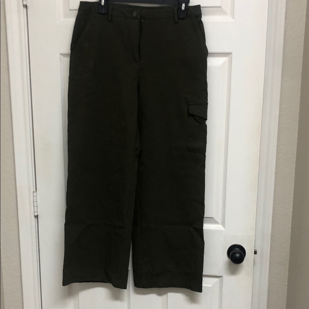 Zac & Rachel Dark Green Utility Trousers